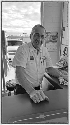 Joe, friendly Gas Station owner, Kingman, Arizona