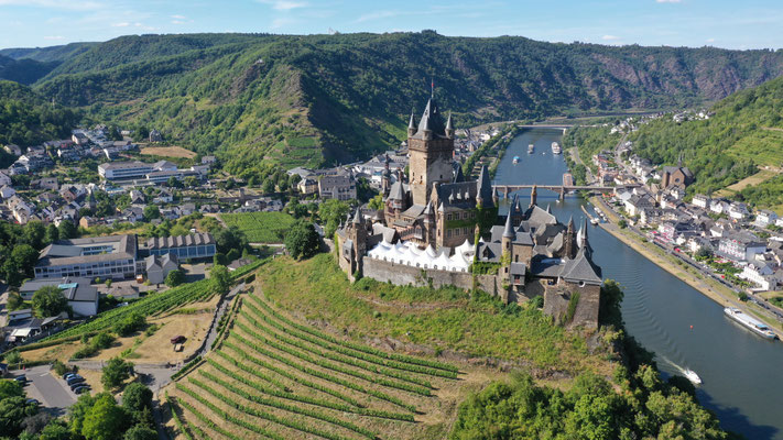 Reichsburg Cochem, Mosel River, Germany