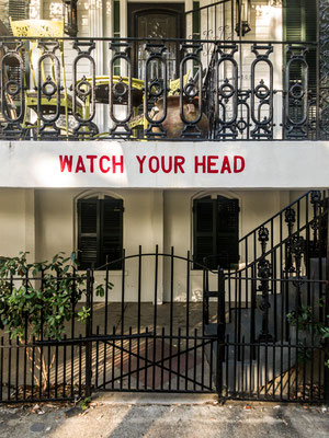 "Watch your head", New Orleans, Louisiana