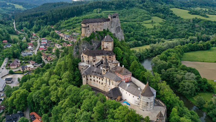 Oravsky Hrad, Oravsky Podzamok, Slovakia