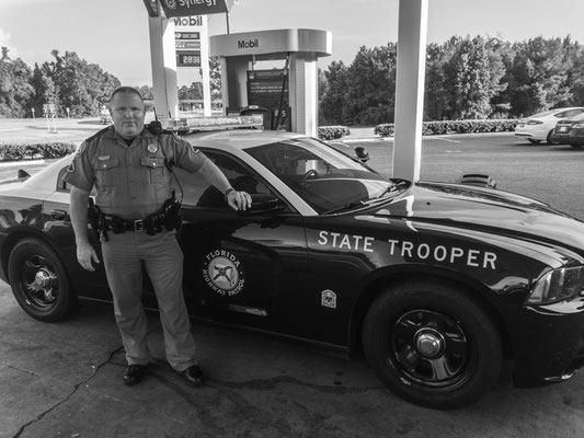 Rick, friendly State Trooper, Lake City, Florida