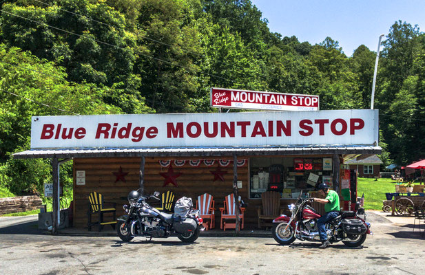 On the way to Blowing Rock, North Carolina