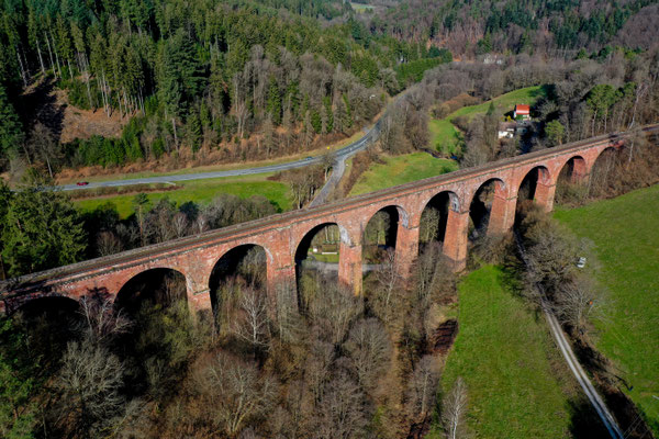 Himbächel Viadukt, Erbach, Germany