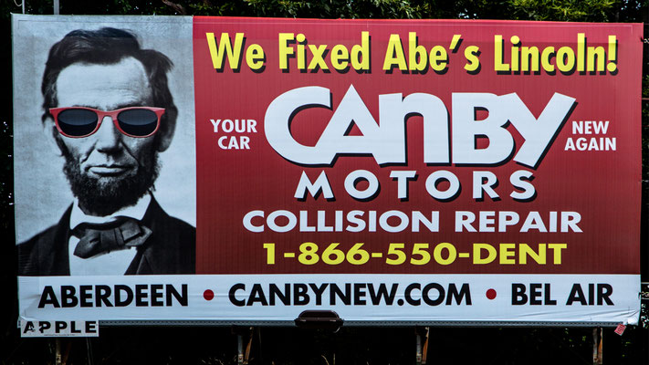 "Fixing Abe´s Lincoln..", Aberdeen, Maryland