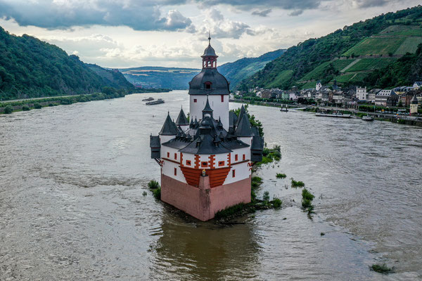 Burg Pfalzgrafenstein, Kaub, Rhine River Valley, Germany