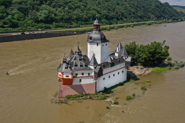 Burg Pfalzgrafenstein, Kaub, Rhine River Valley, Germany