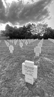 Soldiers of WW II, Bergheim, Alsace, France