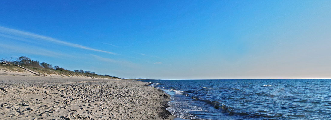 Nerija and Baltic Sea, Nida ( Nidden ), Lithuania