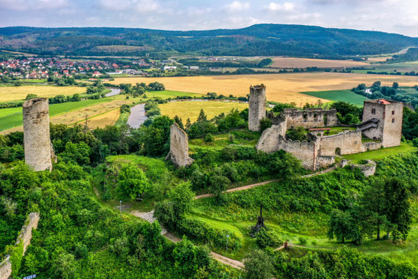 Ruine Brandenburg, Thuringia, Germany