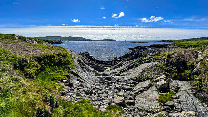 Ballydonegan Bay, Detail, near Allihies, Beara, County Kerry, Ireland