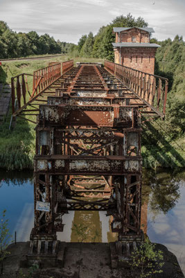 Old german built Railroad Bridge, Mazeikiai, Lithuania