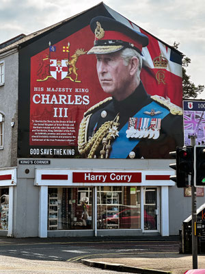King Charles III, Protestant Quarter, Belfast