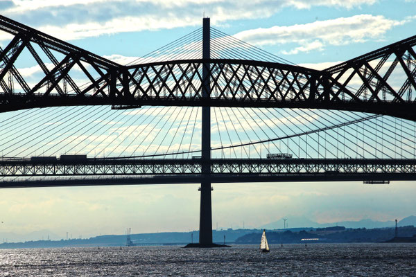 firth of forth bridge, queensferry, scotland