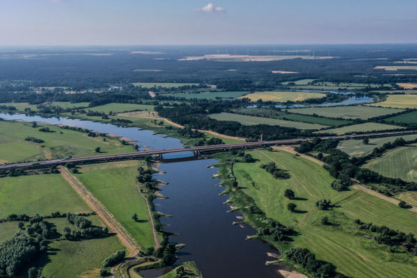 Elbe, Vockerode, Germany