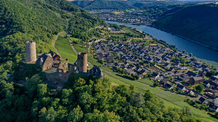 Burg Thurant, Mosel River, Germany