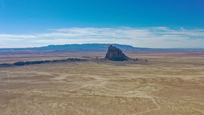 Shiprock, Navajo Reservation, Arizona, USA