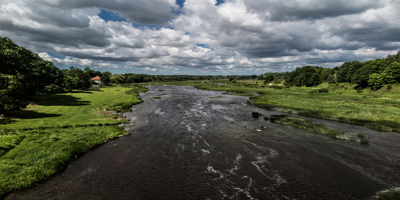 River Venta, Kuldiga, Latvia