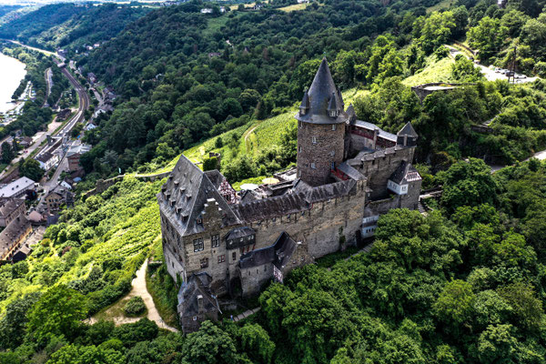 Burg Stahleck, Bacharach, Rhine River Valley, Germany
