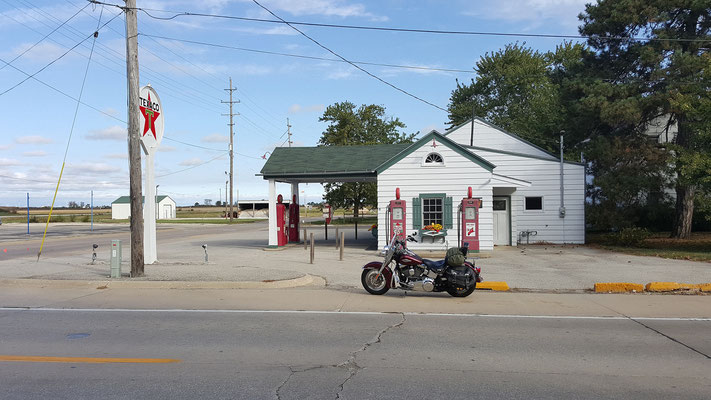 Ambler´s Texaco Gas Station, Dwight, Illinois