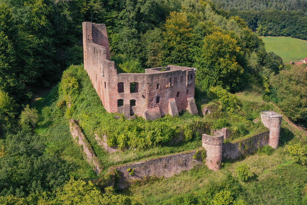 Ruine Gammelsbach, Oberzent-Gammelsbach, Germany