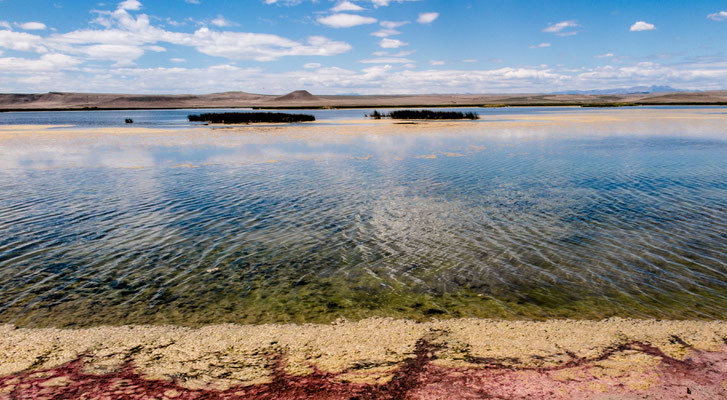 Lake on HWY 89, towards Browning, Montana