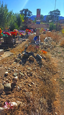 Dennis Hopper´s gravesite, Rancho de Taos, New Mexico