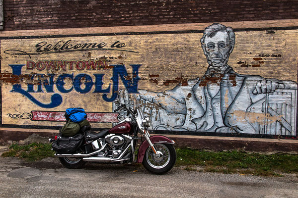 Lincoln, Route 66, Illinois