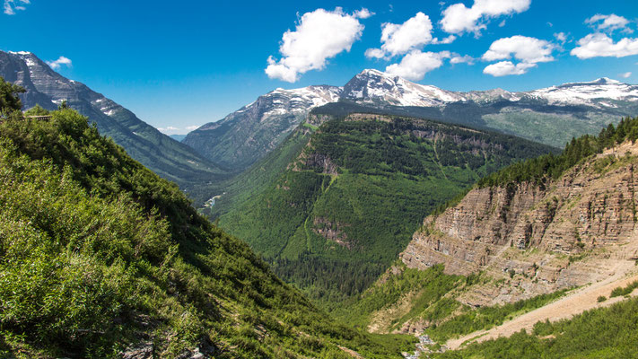 "Highway to the Sun", Glacier National Park, Montana