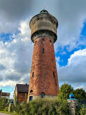 Water Reservoir Tower, Pollesk (Labiau), Kaliningrad Oblast, Russia