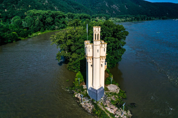 Mäuseturm, Bingerbrück, Rhine River Valley, Germany