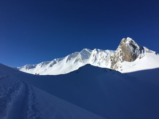 Foto: Hans Zürcher...Aufstieg am Bürglen