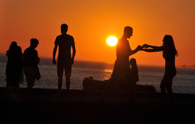 Spring Sabine - Glühender Sonnenuntergang