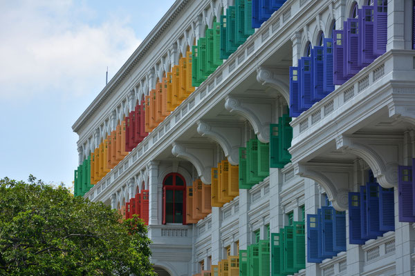 Foto: Werner Santschi...Wohnhaus in Singapur