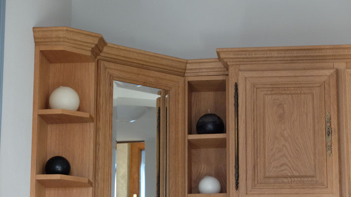 Agencement d'entrée en chene massif