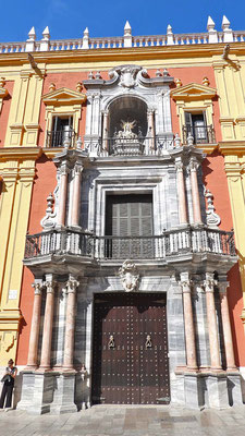 In der Altstadt von Malaga - Bischofspalast