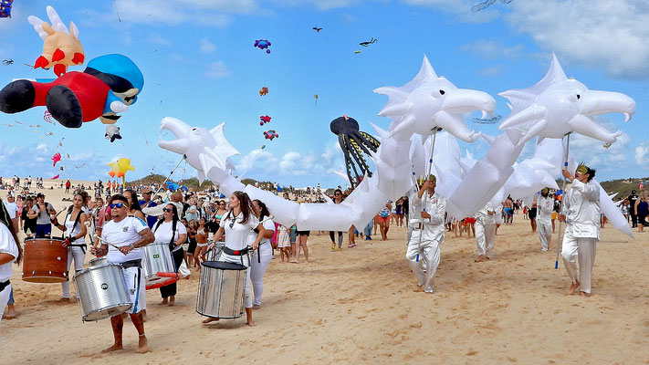 34. internationales Drachenfestival auf Fuerteventura 