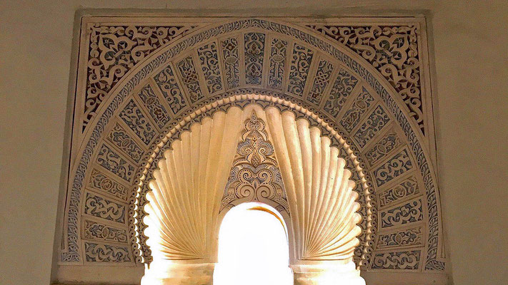 Alcazaba von Malaga - Detail Fenster