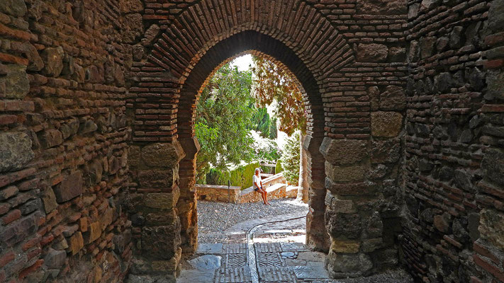 Alcazaba von Malaga - Torhaus
