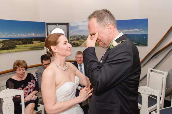 Hochzeit auf dem Leuchtturm Falshöft