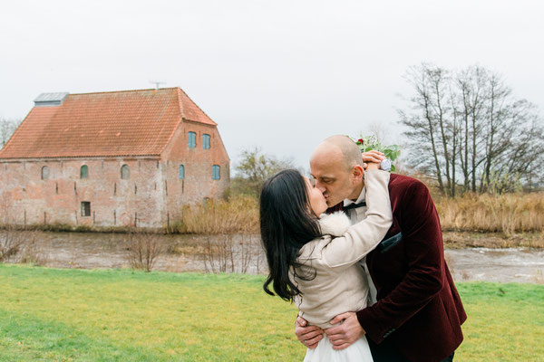Brautpaar in Tondern / Dänemark