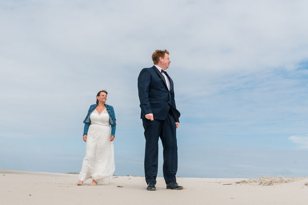 Brautpaarshooting auf Amrum