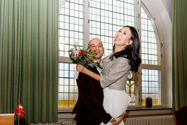 Im Trauzimmer vom Rathaus in Tondern / Dänemark