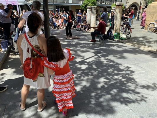 Streetlife ... Sevilla ist Flamenco