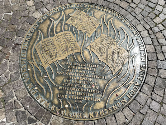 "Stolperstein" auf dem Römerberg