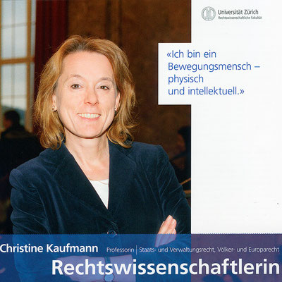 Universität Zürich Folder 2010 (Gleichstellungsbüro)
