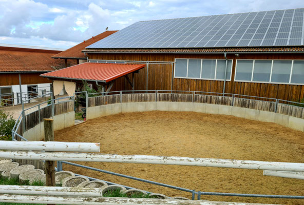 Roundpen auf der Big Sliders Ranch