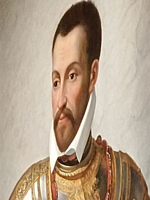 DRAGUI MUSEE Portrait peint au 19ème siècle de François duc de Montmorency
