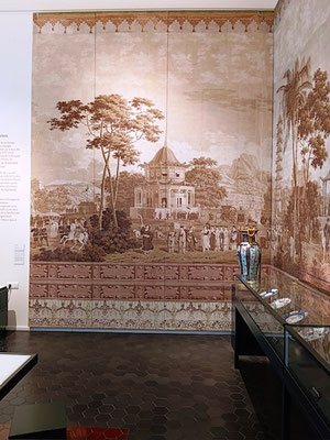DRAGUI MUSEE Tapisserie motif chinois 2