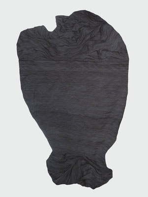 zerknirscht, 2015, marker on paper, 200 x 150 cm