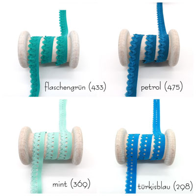 Wäschegummi mit feiner Spitze - ideal für Lingerie